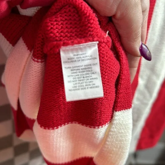 Allison, brittany Knit XL Christmas Santa sweater dress - Picture 5 of 6